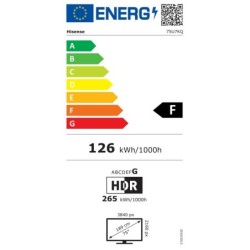 warehouse linden----75U7KQ (189 cm(75 Zoll), silber, UltraHD/4K, Trip