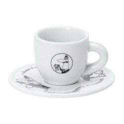 Bialetti Zestaw 4 filizanek i spodk&Atilde;&sup3;w 50ml