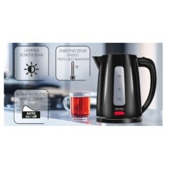 MPM Cordless kettle MCZ-112black 1 7 L 2200 W