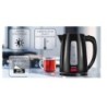 MPM Cordless kettle MCZ-112black 1 7 L 2200 W