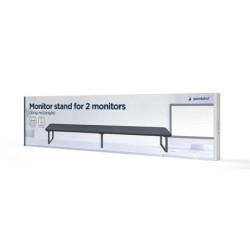 Gembird Monitor Stand for 2 Monitors Black MS-TABLE2-01