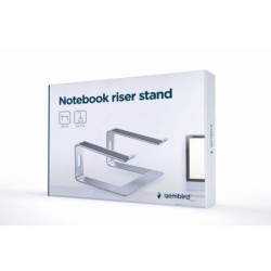 Gembird Notebook Riser Stand Silver NBS-D1-01