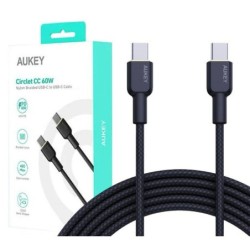 *AUKEY CB-NCC2 Nylon Cab le USB C - USB C 1.8m 3