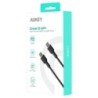 *AUKEY CB-NCC2 Nylon Cab le USB C - USB C 1.8m 3