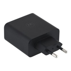 Motorola Wall Charger TurboPower 125W GaN USB-A w/ 1m USB-C Black