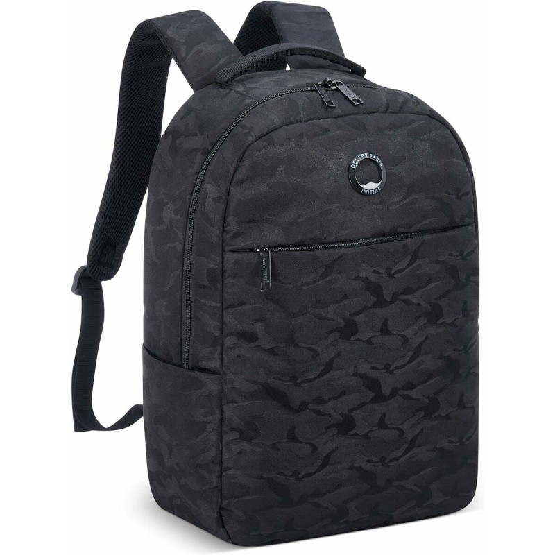 Delsey 391060010 laptop case 39.6 cm (15.6 ) Backpack Black Camouflage