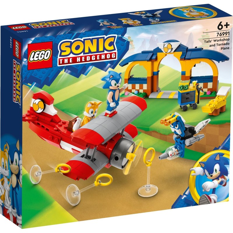 LEGO Sonic the Hedgehog - Tails Tornadoflieger mit Werkstatt (76991)