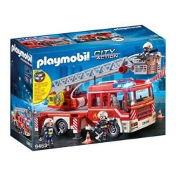 Playmobil City Action - Veicolo con scala dei pompieri (9463)