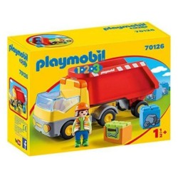 Playmobil 1.2.3 - Autocarro Ribaltabile (70126)