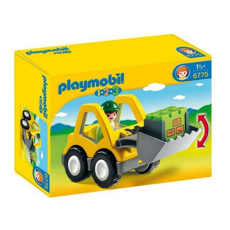 Playmobil 1.2.3 - Pala gommata (6775)