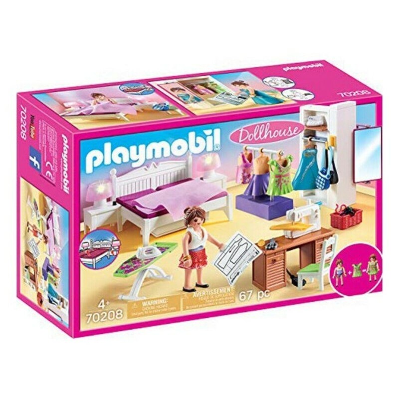 Playmobil Casa delle bambole - Camera da letto con angolo cucito (702