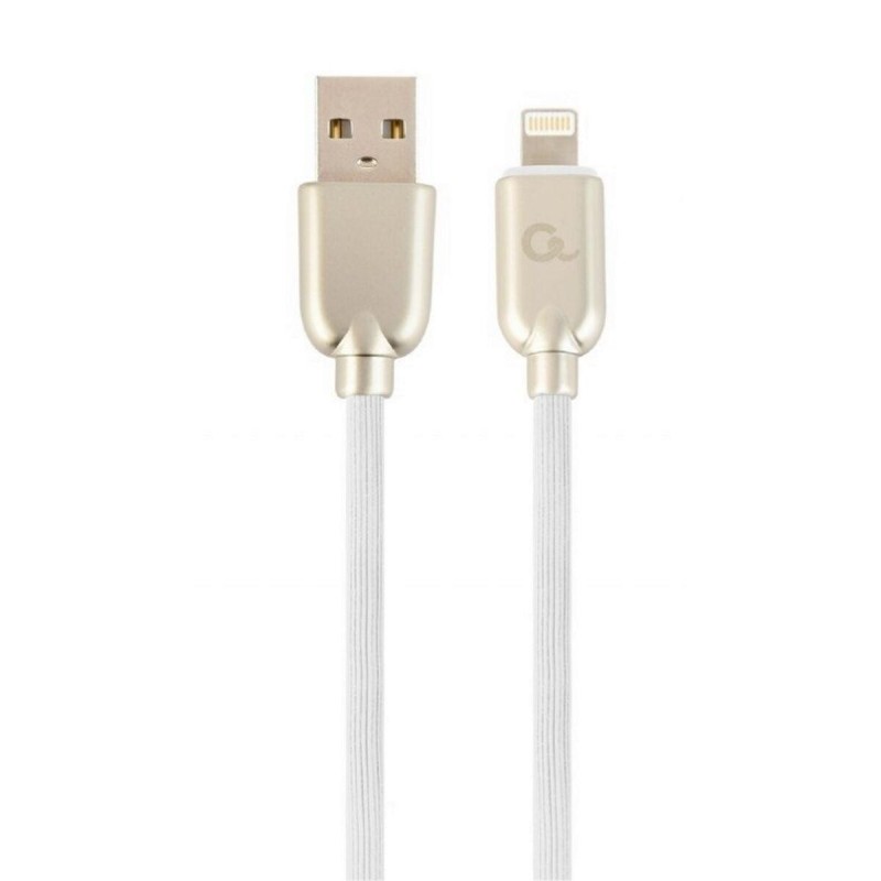 Cavo di ricarica a 8 pin CableXpert 2 m bianco CC-USB2R-AMLM-2M-W