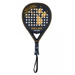 Kelme Falcon Pala de Padel - Forma Lagrima - Marco y Cara 100% Carbon