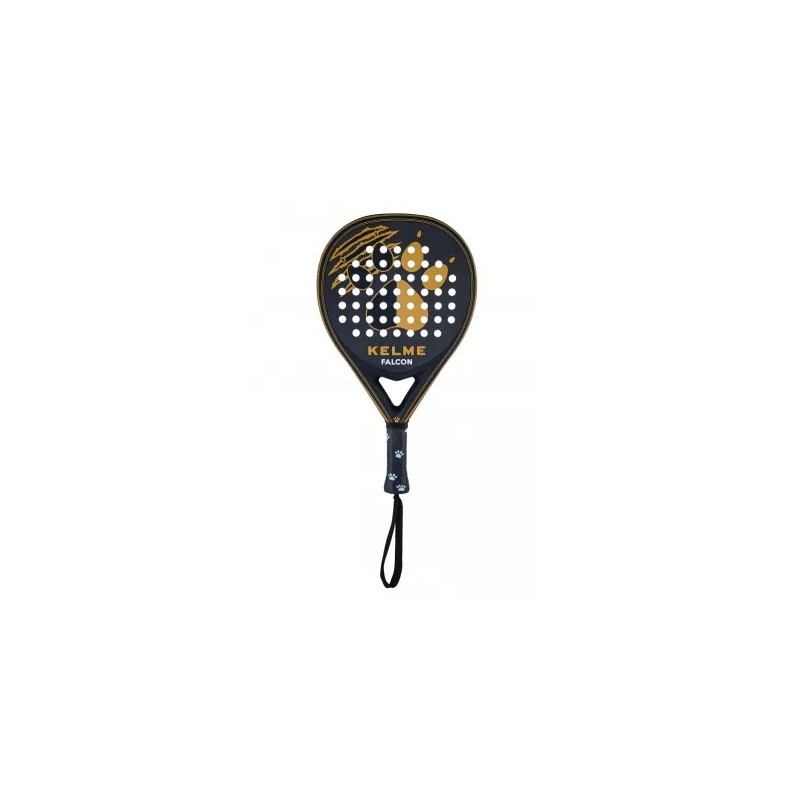 Kelme Falcon Pala de Padel - Forma Lagrima - Marco y Cara 100% Carbon