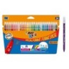 Bic Kids Couleur Pack de 24 Rotuladores - Punta Mediana - Lavable - C