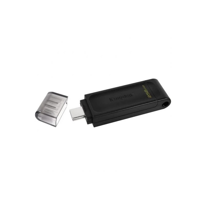 Kingston DataTraveler 70 Memoria USB-C 3.2 Gen 1 256GB - Con Tapa - C