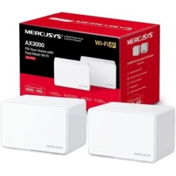 Mercusys H80X Sistema Wi-Fi 6 Mesh AX3000 Doble Banda - 2 Unidades Ha