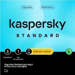 Kaspersky Standard Mobile Antivirus - 3 Dispositivos - Servicio 1 A&ntilde;o