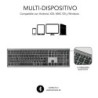 Subblim Teclado Bluetooth Pure Extended - 12.7 x 42 x 1.9 cm - Multid