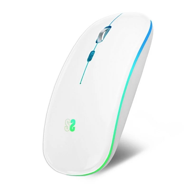 Subblim Rat&oacute;n LED Dual Flat Mouse - Conexi&oacute;n Dual - Silent Click - 