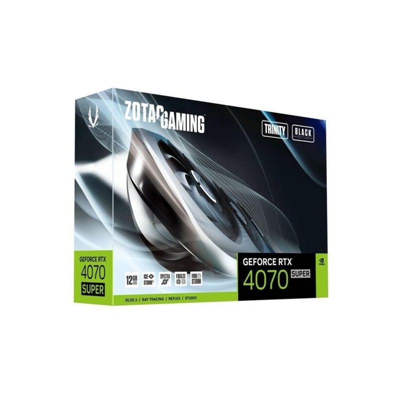 ZOTAC GAMING GeForce RTX 4070 SUPER Trinity 12GB Black Edition