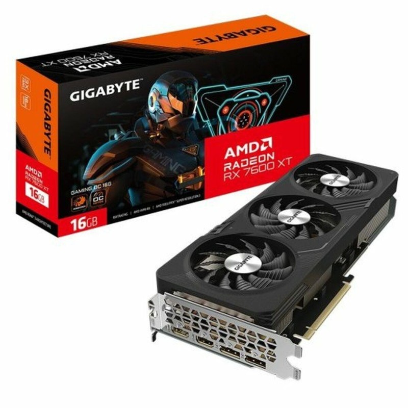 Gigabyte GAMING Radeon RX 7600 XT OC AMD 16 GB GDDR6 (GPU AMD RX7600 