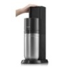 SodaStream Soda Maker DUO black Schwarz QC incl 1 Glas- Glas &amp; 1 PET-