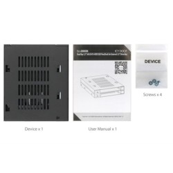 ICY DOCK Docking Station MB522SP-B 2,5&#039;&#039;,SAS/SATA HDD/SSD DOCK,black