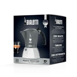 Bialetti Espressokocher Brikka Induktion 4 Tassen