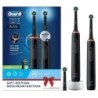 Oral-B Pro 3 3900 Elektrische Zahnb&uuml;rste inkl. 2 Handst&uuml;ck Black 76