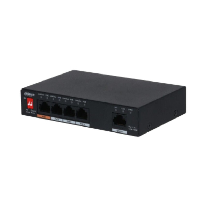 DAHUA DH-PFS3005-4ET-60 5-Port Unmanaged Desktop Switch with 4-Port P