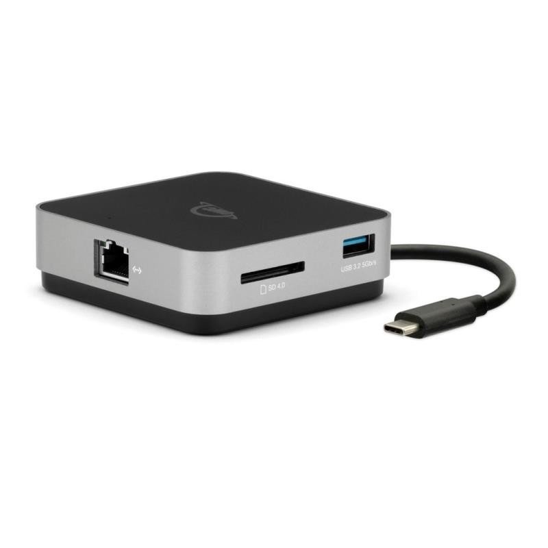 OWC 6-Port Travel Dock 100W- Space Gray (Ethernet)