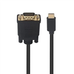 Ewent Cable Conversi&oacute;n USB-C / VGA, 1,8m