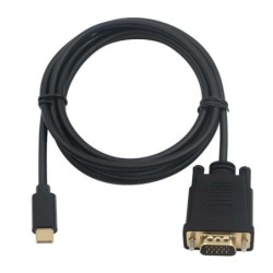 Ewent Cable Conversi&oacute;n USB-C / VGA, 1,8m