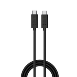 Ewent Cable USB-C Carga R&aacute;pida 60W 10Gbps,4K 1m