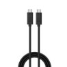 Ewent Cable USB-C CARGA R&Aacute;PIDA 100W 20Gbps 4K 1m