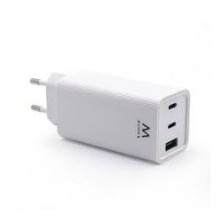 EWENT Cargador carga rapido 65w usb-c y usb-a