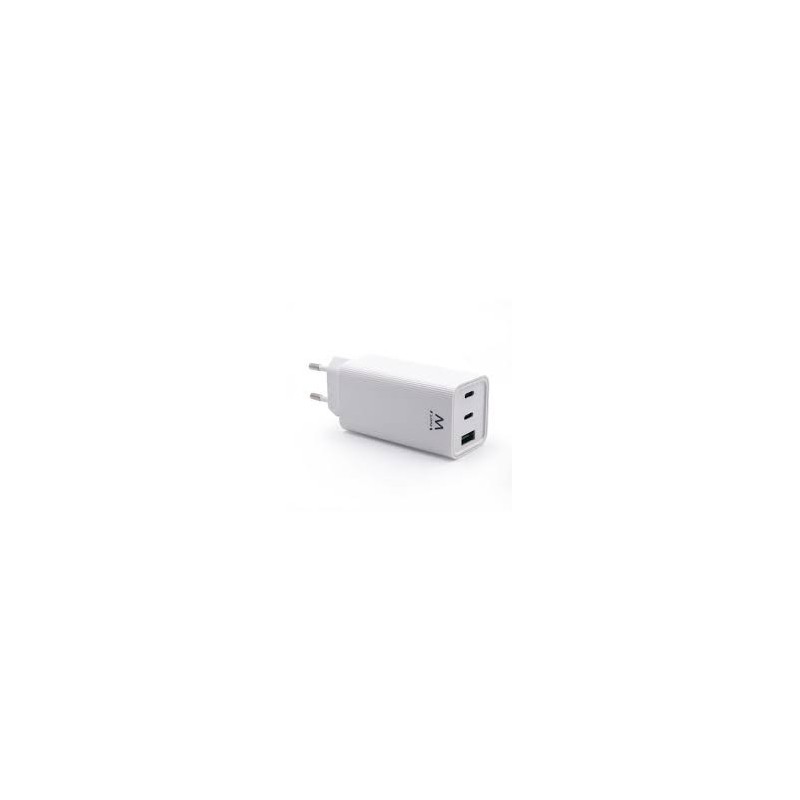 EWENT Cargador carga rapido 65w usb-c y usb-a