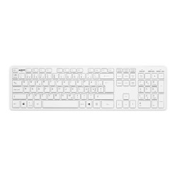 Slim keyboard Silver/White