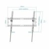 Tooq Soporte pared LP1081T-B incl pantallas 37-80&quot;