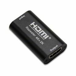 Nanocable Repetidor HDMI V1.4 A/H-A/H, Negro