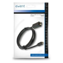 Ewent Conversor USB-C a HDMI Macho 4K/60HZ 2m