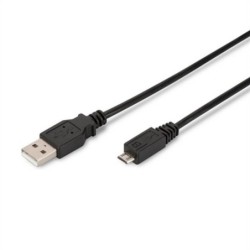 Ewent Cable USB 2.0 &quot;A&quot; M a Micro &quot;B&quot; M 0.5 m