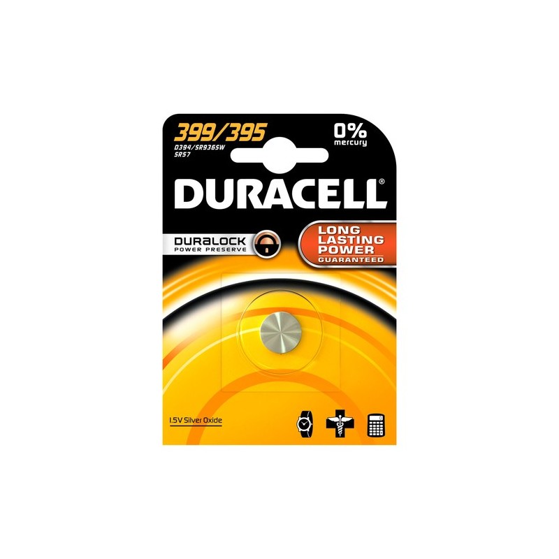 Duracell 399/395 Batteria monouso SR57 Ossido d'argento S