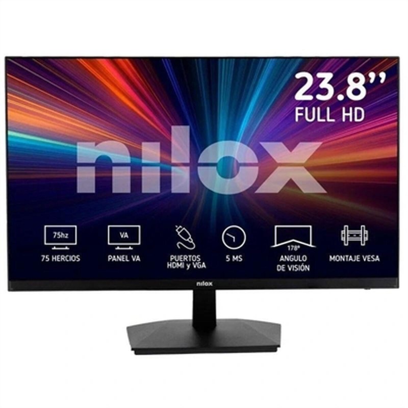 NILOX NXM24FHD11 Monitor 24&quot; FHD VA 5ms VGA HDMI