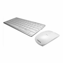 Tacens Levis Teclado+Rat&oacute;n Inal&aacute;mbrico Blanco Ultr