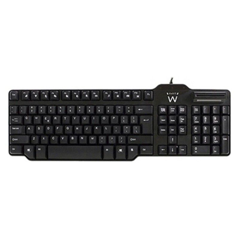 Ewent Teclado USB Con Lector DNI incorporado