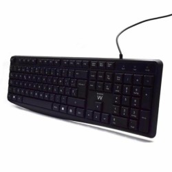 Ewent EW3001 teclado escritura silenciosa USB