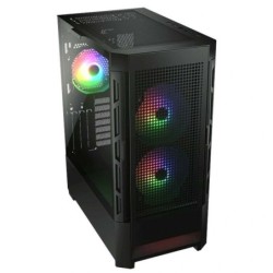 Cougar Semitorre Airface Rgb Negro