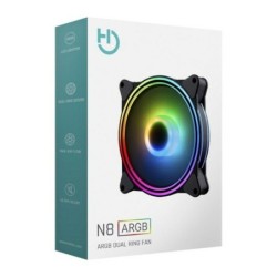 Hiditec Ventilador Gaming ARGB N8 120MM